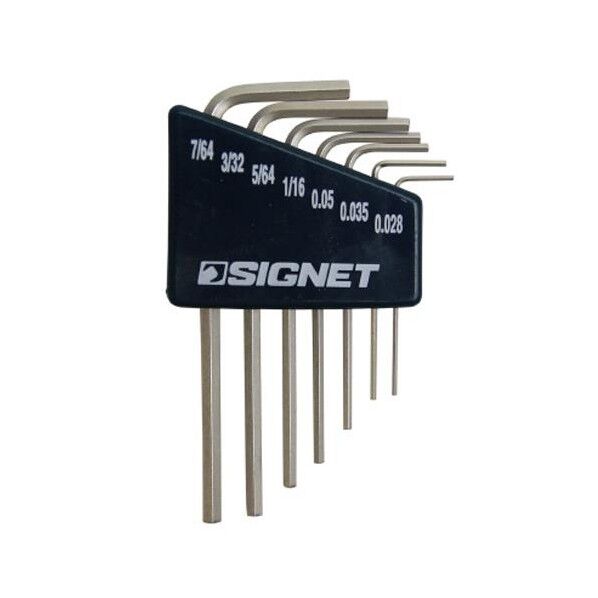 エスコ(esco) 7本組 精密六角棒レンチセット(インチ) EA573AE-2 1ST