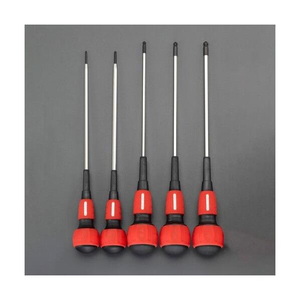 2.5-6.0mm/200mm [Ball Hexagon]ドライバーセット EA573KT-1 1ST