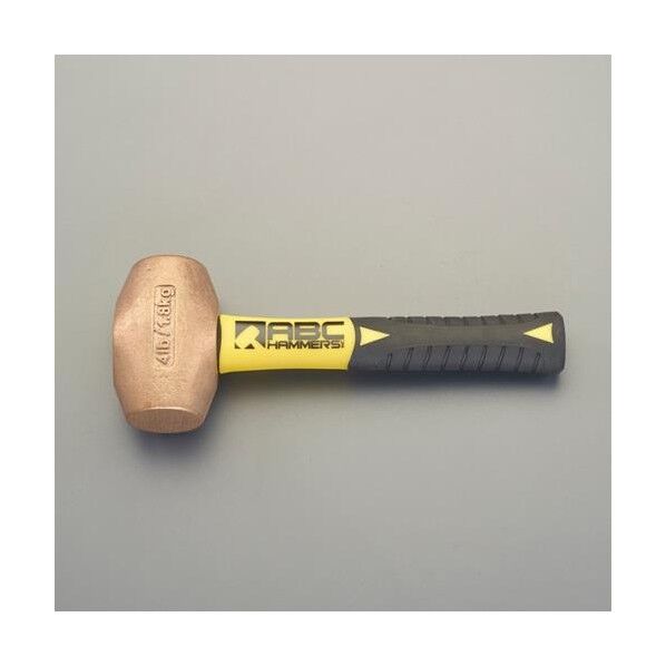 2130g/45mm 銅ハンマー(グラスファイバー柄) EA575ES-23 1個