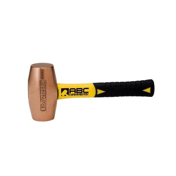 2590g/48mm 銅ハンマー(グラスファイバー柄) EA575ES-24 1個