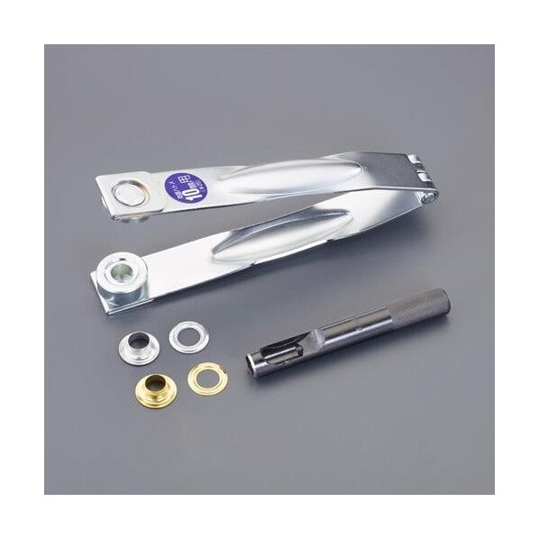 エスコ(esco) 10mm ハトメパンチセット EA576MP-10A 1組