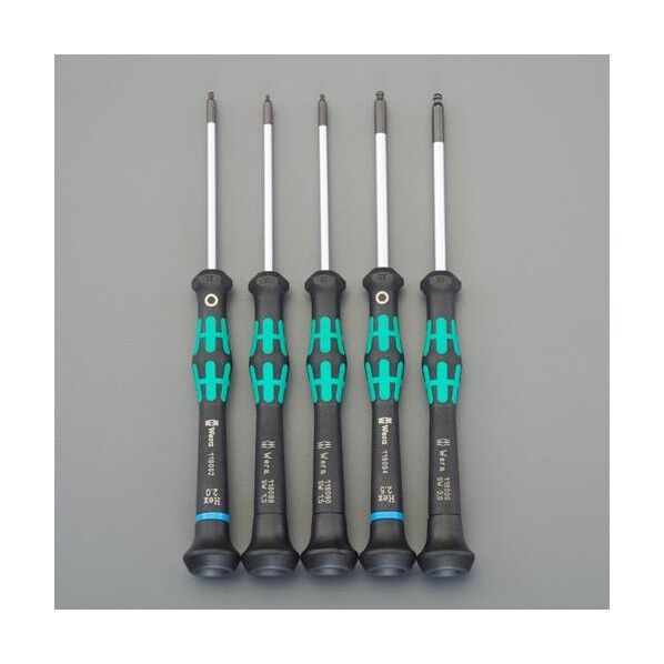 5本組 [Ball-Hexagon]ドライバーセット(精密用)