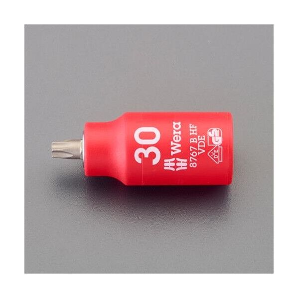 3/8DRxT30 [TORX]絶縁ビットソケット EA560WR-30 1個