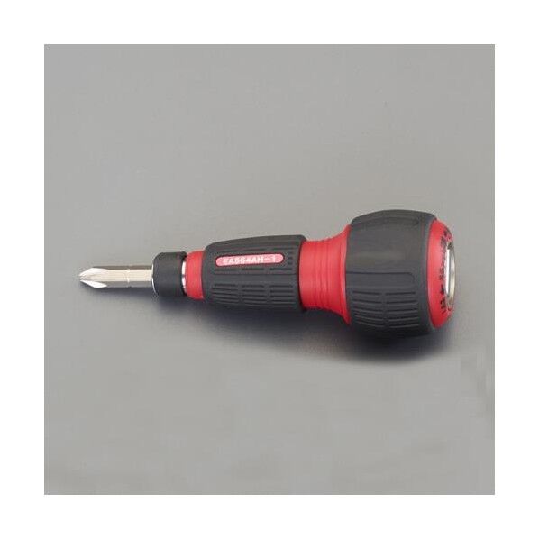 # 2x6.0mm [+ -]ドライバー(ラチェット式.電工型)