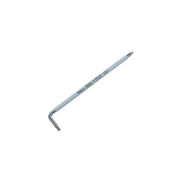 1/8インチx123mm [Ball Hex-Plus]キーレンチ(ステンレス)