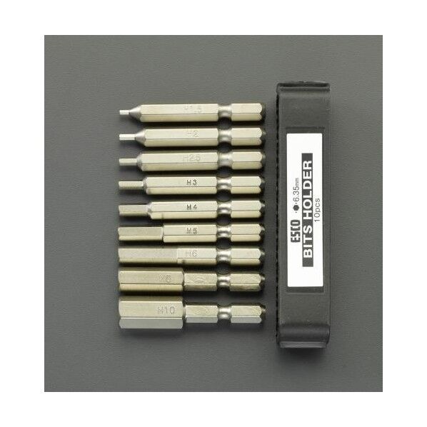 9本組/1.5-10mm[Hexlobe]ドライバービット