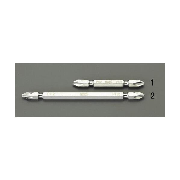 エスコ #2x 65mm ドライバービット(1本) EA611LG-1
