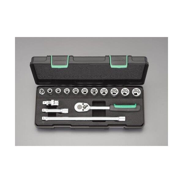 3/8'sq ソケットレンチセット EA617CC-7A