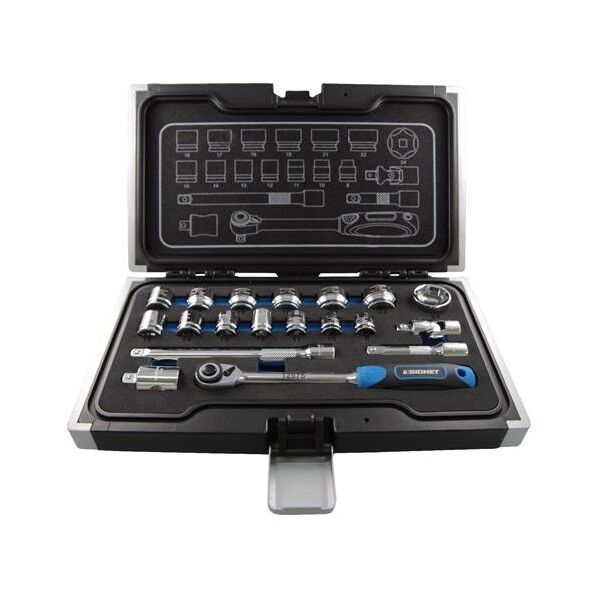 [19個組]ショートソケットレンチセット