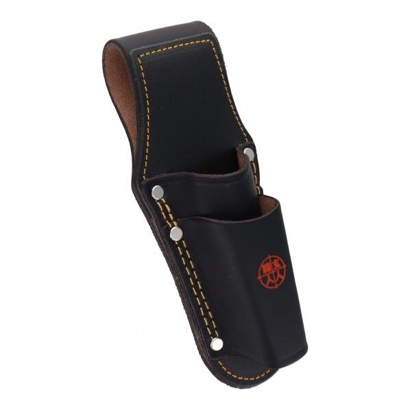 玄人職人牛黒床皮ペンチケース2段 KSK-01 1点