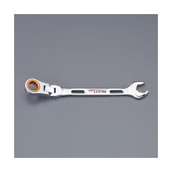 エスコ(esco) 13mm コンビネーションギアレンチ(首振型) EA614DH-13 1本