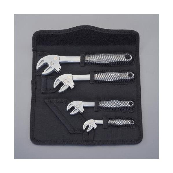 4本組 クイックスパナ(ラチェット式) EA614WD-14 1ST