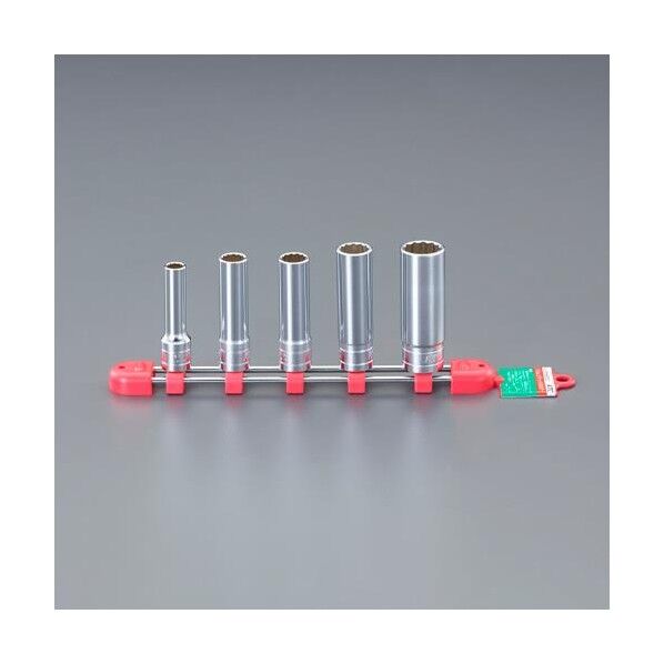 3/8DR/ 8-17mm[ 5個組]ソケットセット(12角) EA618PN-1 1St
