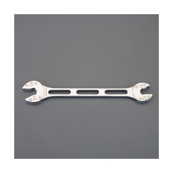 12x17mm/14x21mm フィックスレンチ(8mm厚) EA605BK-1 1本