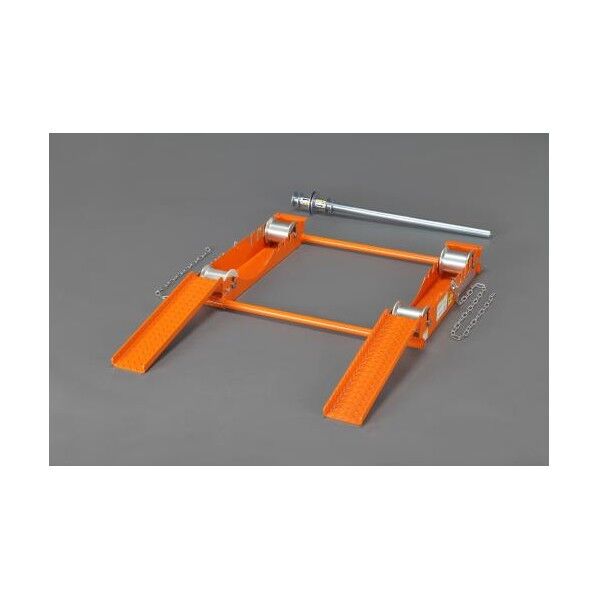 ※法人専用品※エスコ(esco) φ400-1200mm ドラム移動台 EA632HD-2 1台...