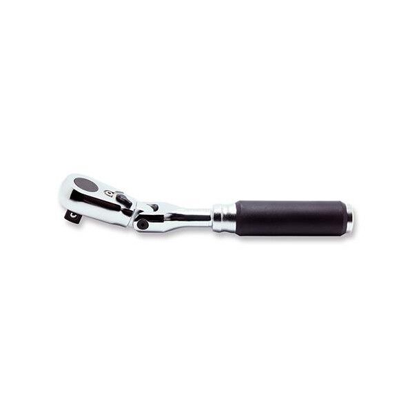 ※法人専用品※エスコ 3/8DRx178mm ラチェットハンドル(首振り.Z-EAL) EA619BA-4A 1個