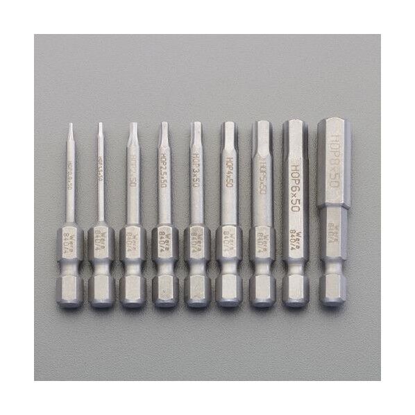 9本組 [Hex-Plus]ドライバービット