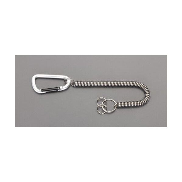 160-1300mm カールコード(カラビナ付).