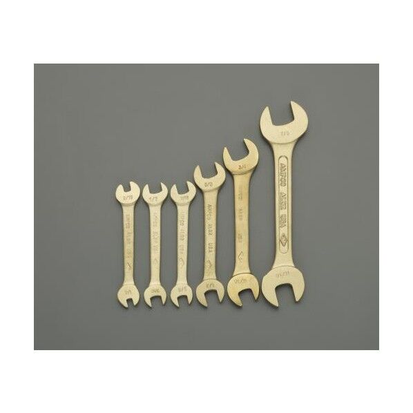 6本組 両口スパナ(ノンスパーキング)