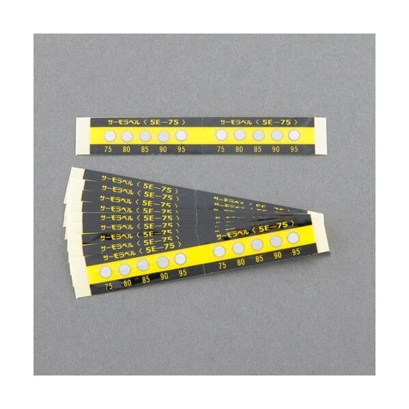 ※法人専用品※エスコ 125,130,140,150,160℃示温材(サーモラベル/20枚 EA722ZD-125 1箱