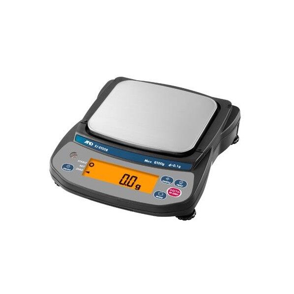 ※法人専用品※エスコ 6100g( 0.1g) 電子天秤 EA715C-49 1台