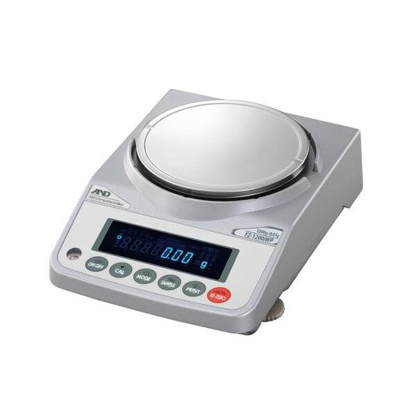 ※法人専用品※エスコ 1220g(0.01g) 電子天秤(校正用分銅内蔵型) EA715CA-74 1台