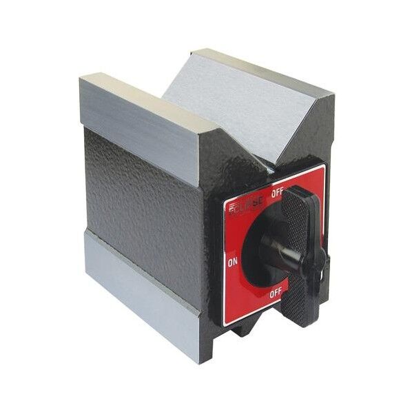 ※法人専用品※エスコ 70x80x 95mm Vブロック(マグネット付) EA719DM-1 1個...