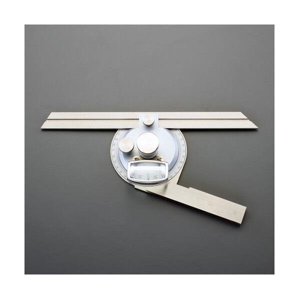 ※法人専用品※エスコ 150mm プロトラクター(拡大鏡付) EA720WD-11 1本...