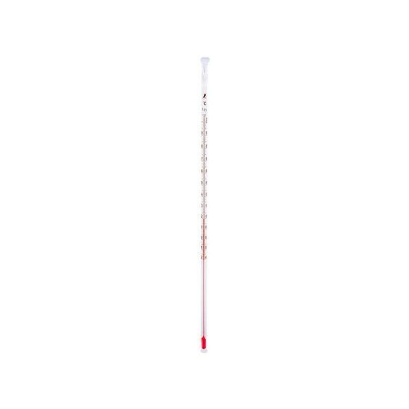 ※法人専用品※エスコ -20~105℃/312mm 棒状温度計(フッ素コート) EA722AD-1 1本