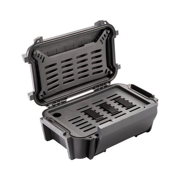 エスコ(esco) 226x136x 75mm/内寸 防水ケース(黒) EA657MC-60B 1個