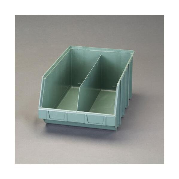 ※法人専用品※エスコ 385x580x250mm パーツトレー連結(重ね置型.緑) EA661CM-9 1個