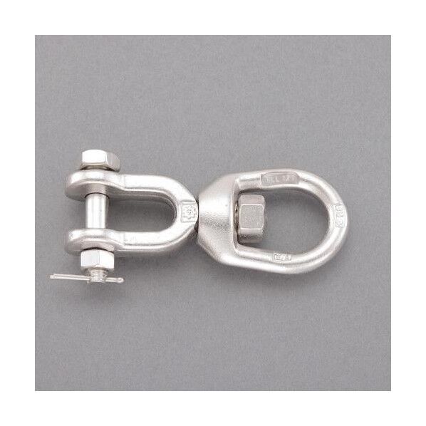 エスコ(esco) 31.7x108.4mm Eye & Jaw スイベル(ステンレス製) EA638FC-22 1個...