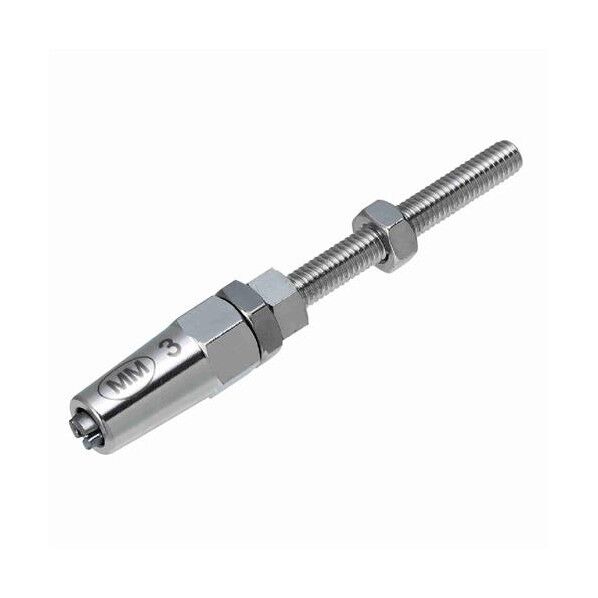 ※法人専用品※エスコ φ3.0x 85mm ワイヤー止め金具(ステンレス製) EA638JB-133 1個