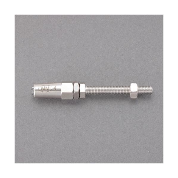 ※法人専用品※エスコ φ5.0x115mm ワイヤー止め金具(ステンレス製) EA638JB-135 1個