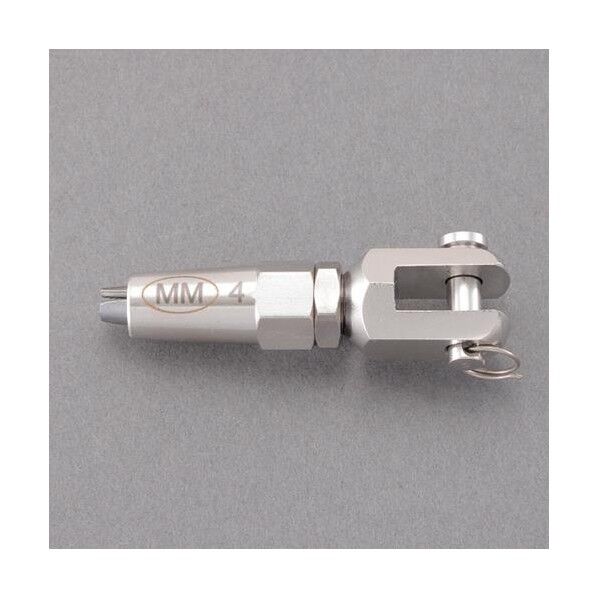 ※法人専用品※エスコ φ4.0x 65mm ワイヤー止め金具(ステンレス製) EA638JB-114 1個