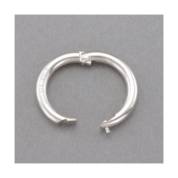 9x 40mm ピン止リング(ステンレス製) EA638JE-7 1個