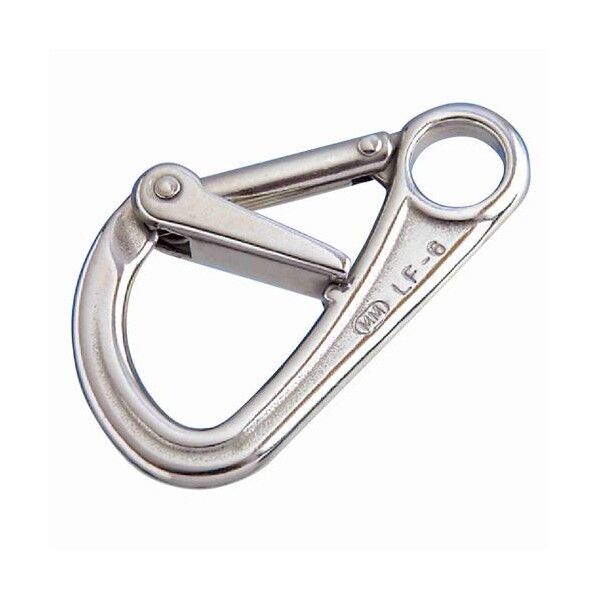 67x40mm スナップフック(ロック付/ステンレス製) EA638JM-26 1個