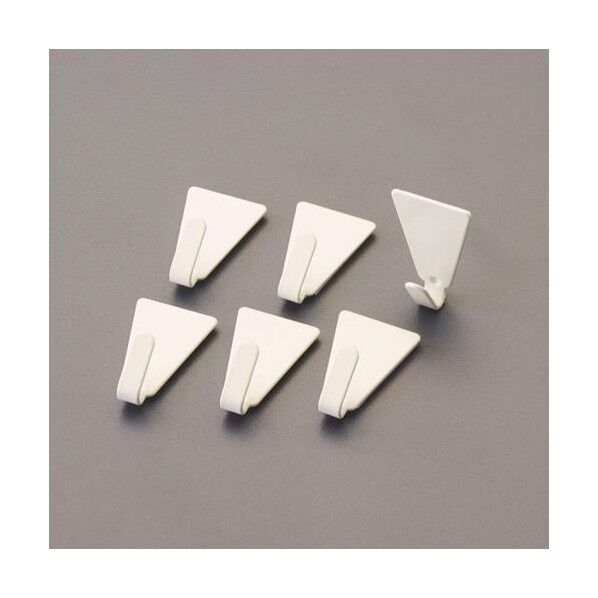 0.3kg フック(粘着付/6個) EA638LA-32 1PK