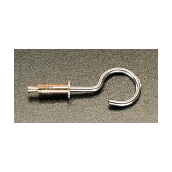 エスコ(esco) M12 吊りフック/アンカー付(ステンレス/スチール製) EA638MG-44 1個...