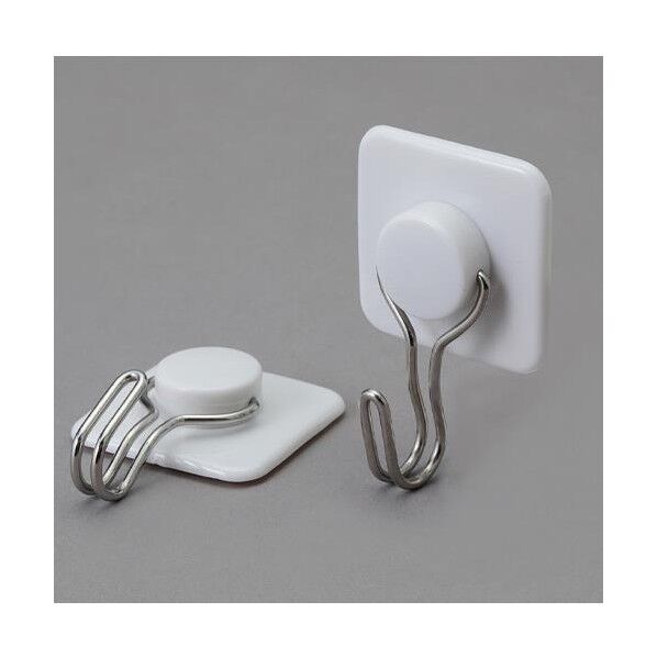 エスコ(esco) 40x60mm スイングフック(粘着付/2個) EA638LM-31 1個