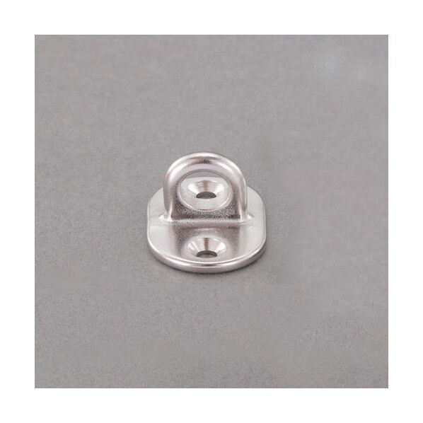 ※法人専用品※エスコ 37x30mm T型アイプレート(ステンレス製/台座半丸) EA638M-63 1個...