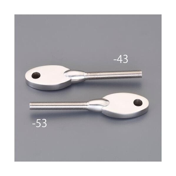 エスコ(esco) M8x 32mm 止め金具(右・雄ねじ/ステンレス製) EA638RT-42 1個