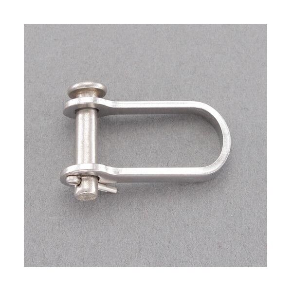 6.0mm 割ピン式シャックル(ステンレス製) EA638DD-12 1個