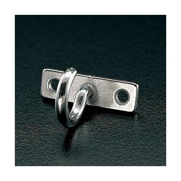 エスコ(esco) 3mm/7.5x25.5mm プレートフック(ステンレス製) EA638DL-3 1個...