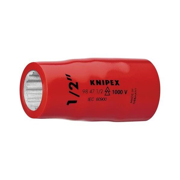 1/2インチDRx 7/ 8インチ 絶縁ソケット(十二角)