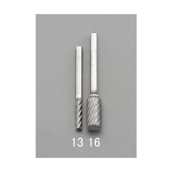 6.0x13x45mm/3mm軸 超硬カッター(ステンレス用･快削) EA819CD-16