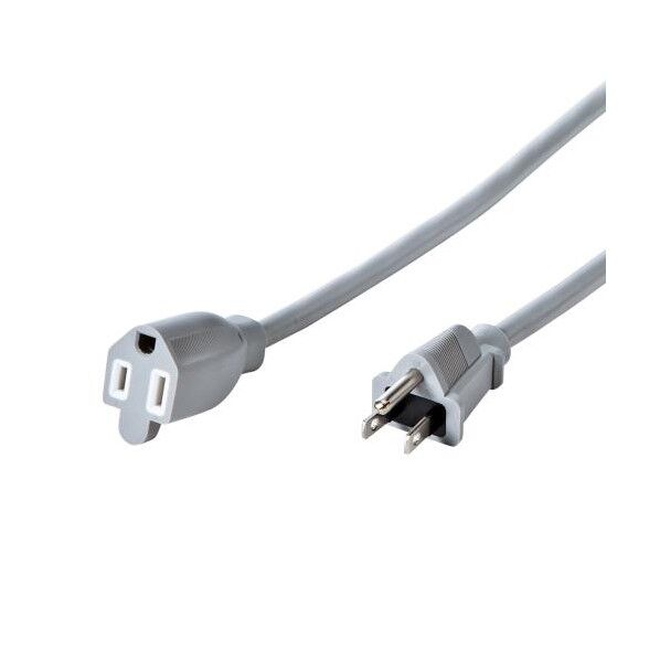 エスコ(esco) AC125V/15Ax 2 m 延長コード(3P/二重絶縁) EA815GA-81 1個
