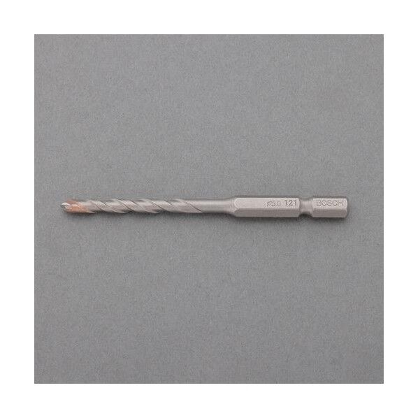9.0x90mm 六角軸ドリルビット(磁器タイル用) EA811AR-9 1本