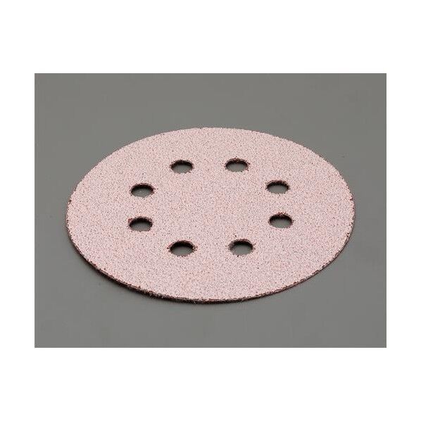 125mm/#400 穴付サンドペーパー(マジック式/5枚) EA809XD-408 1袋