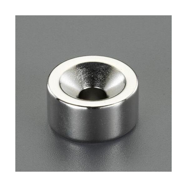 エスコ(esco) φ20.0x10.0mm/ 6mm 強力マグネット EA781EL-14 1個